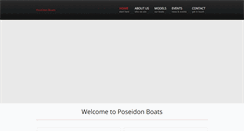 Desktop Screenshot of poseidon2boats.com